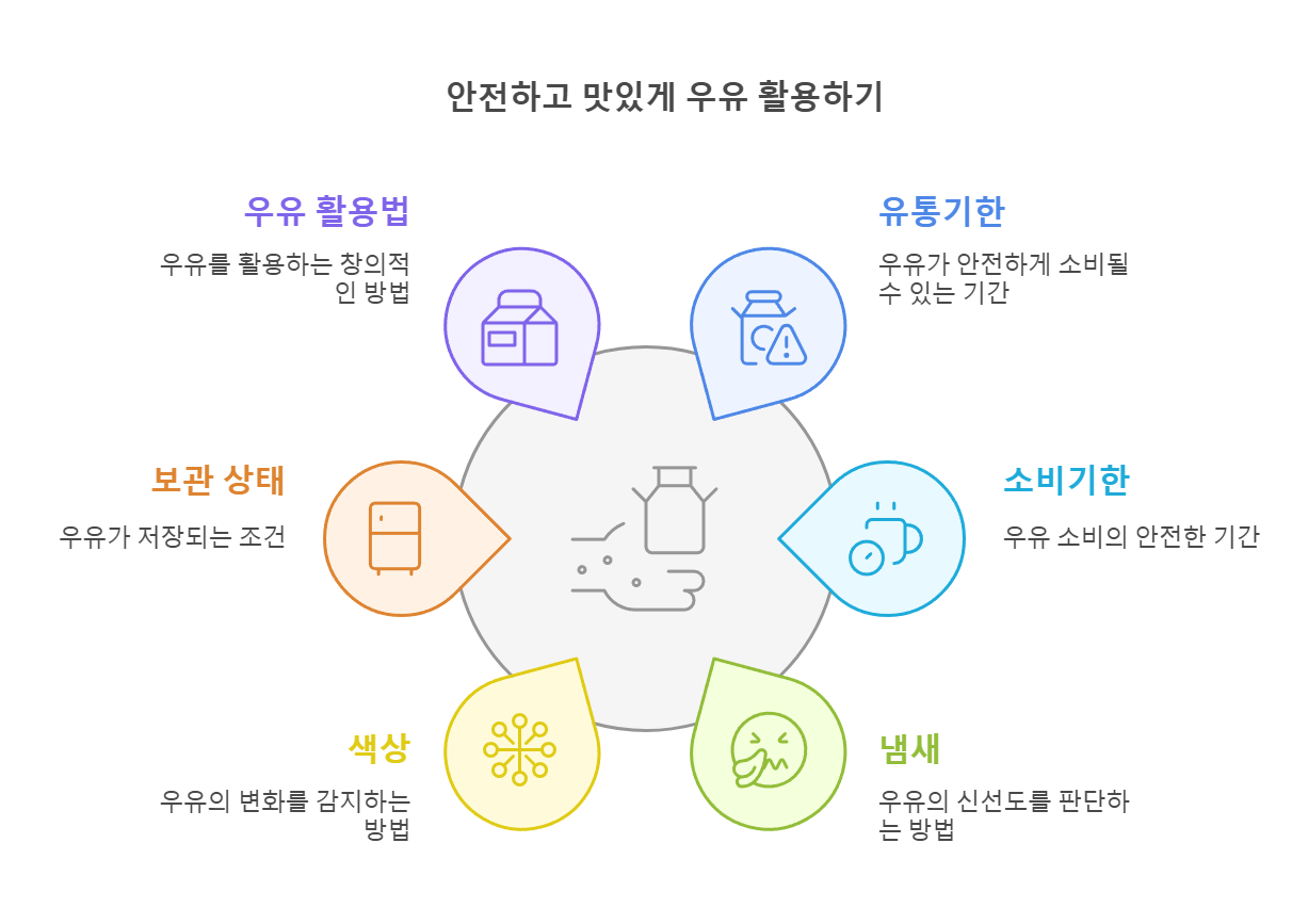 유통기한 지난 우유 절대 버리지 마세요