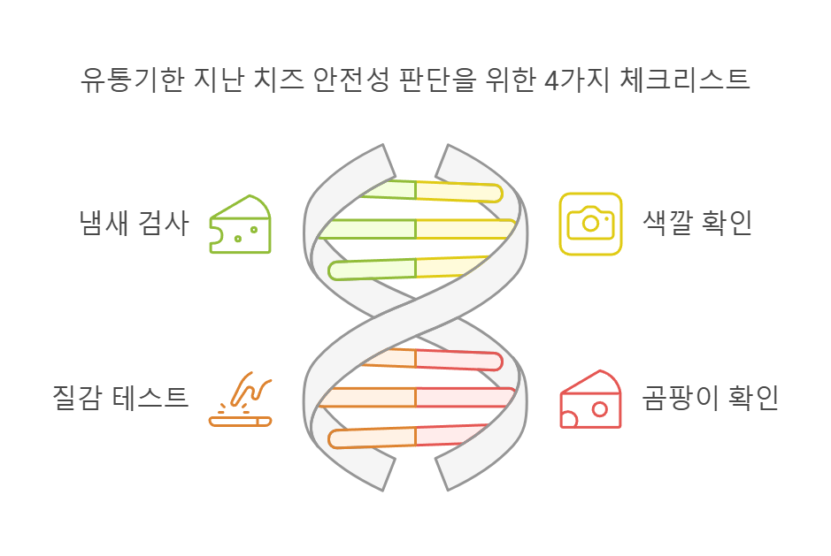 유통기한 지난 치즈 절대 버리지 마세요! (+ 활용 방법 및 보관 팁)