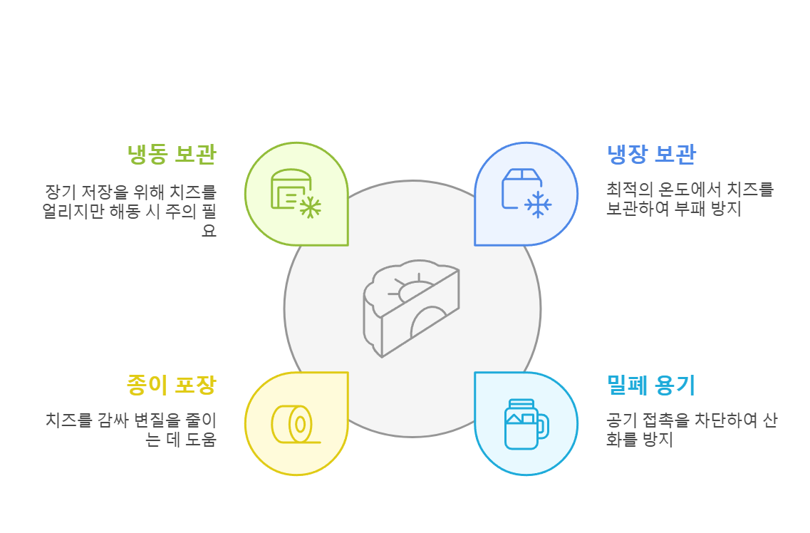 유통기한 지난 치즈 절대 버리지 마세요! (+ 활용 방법 및 보관 팁)