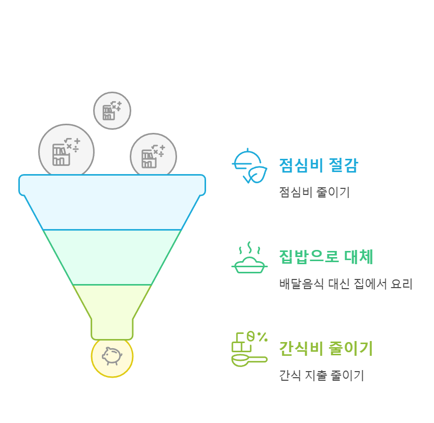 직장인 월 100만원 저축, 식비 절약의 비밀