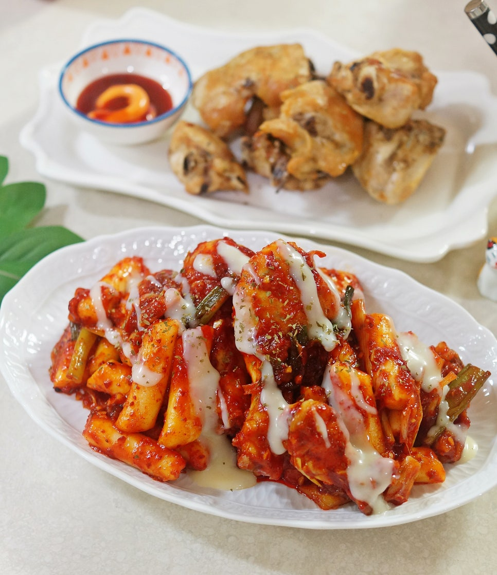 [Recipe] Crispy Chicken Tteokbokki