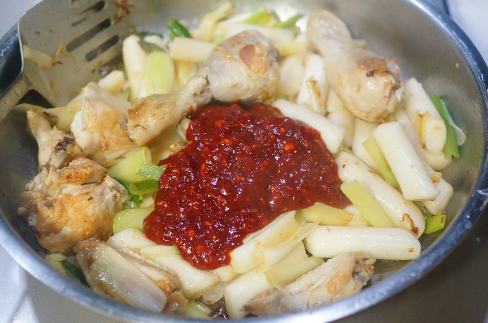 [Recipe] Crispy Chicken Tteokbokki