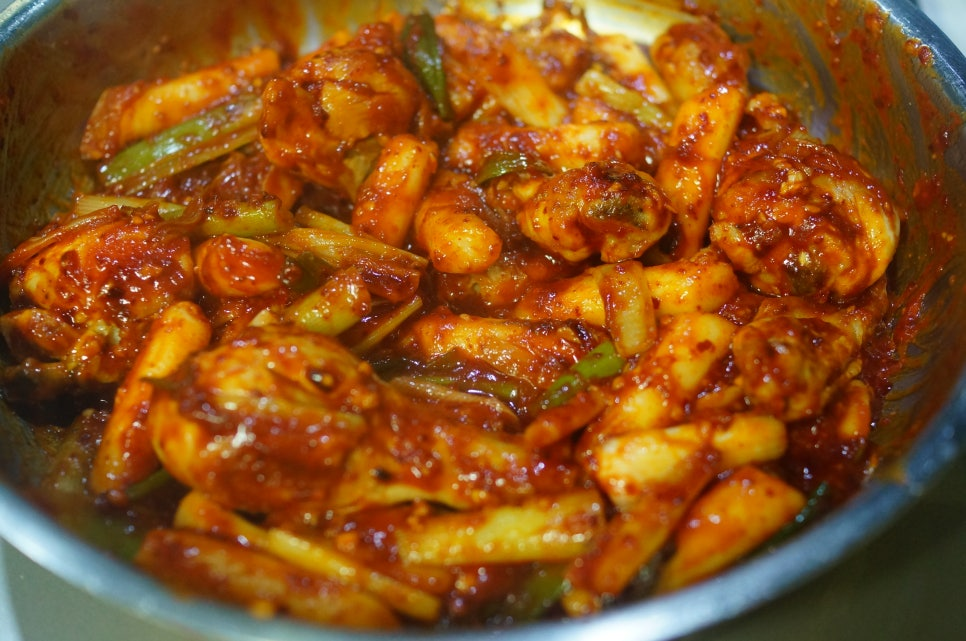 [Recipe] Crispy Chicken Tteokbokki