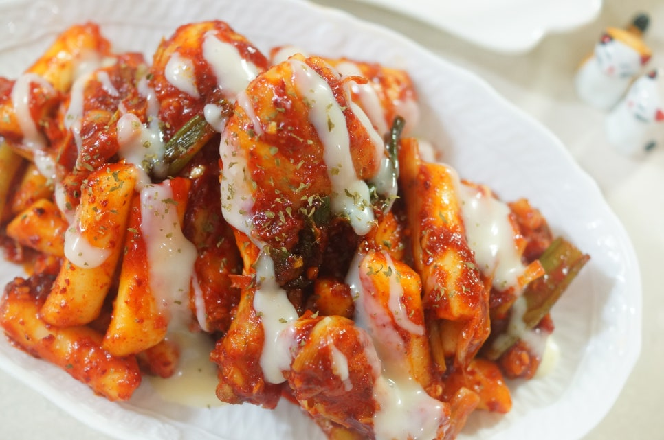 [Recipe] Crispy Chicken Tteokbokki