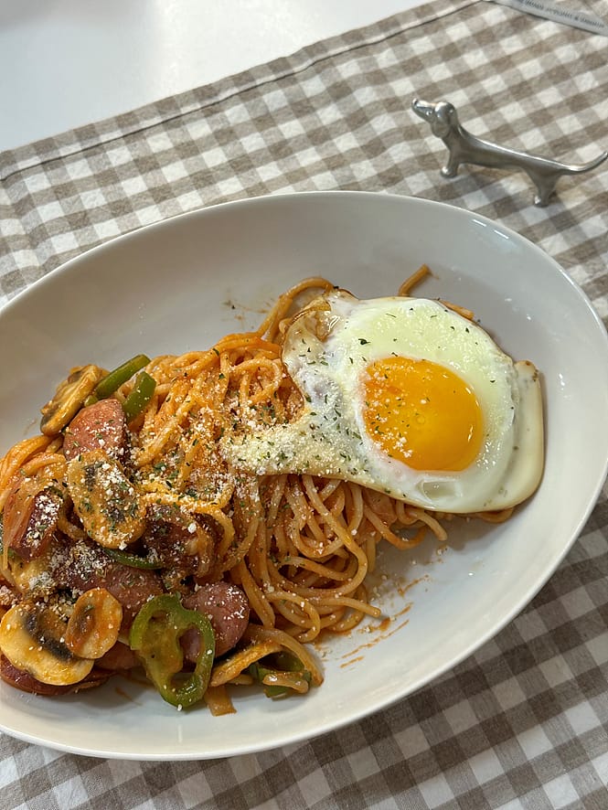 [Recipe] Japanese Napolitan Spaghetti